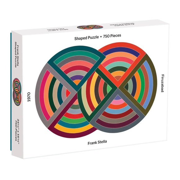 Galison MoMA Frank Stella Shaped Puzzle, 750 Pieces - Picture 6 of 8
